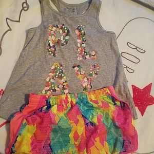 Tank & shorts